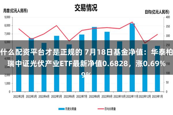 什么配资平台才是正规的 7月18日基金净值：华泰柏瑞中证光伏产业ETF最新净值0.6828，涨0.69%