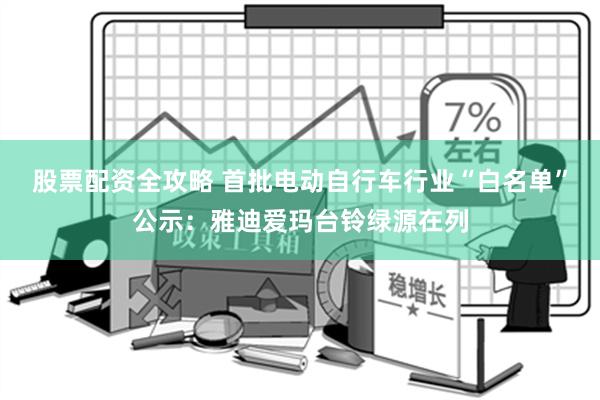 股票配资全攻略 首批电动自行车行业“白名单”公示：雅迪爱玛台铃绿源在列