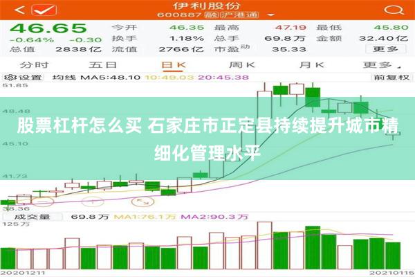 股票杠杆怎么买 石家庄市正定县持续提升城市精细化管理水平